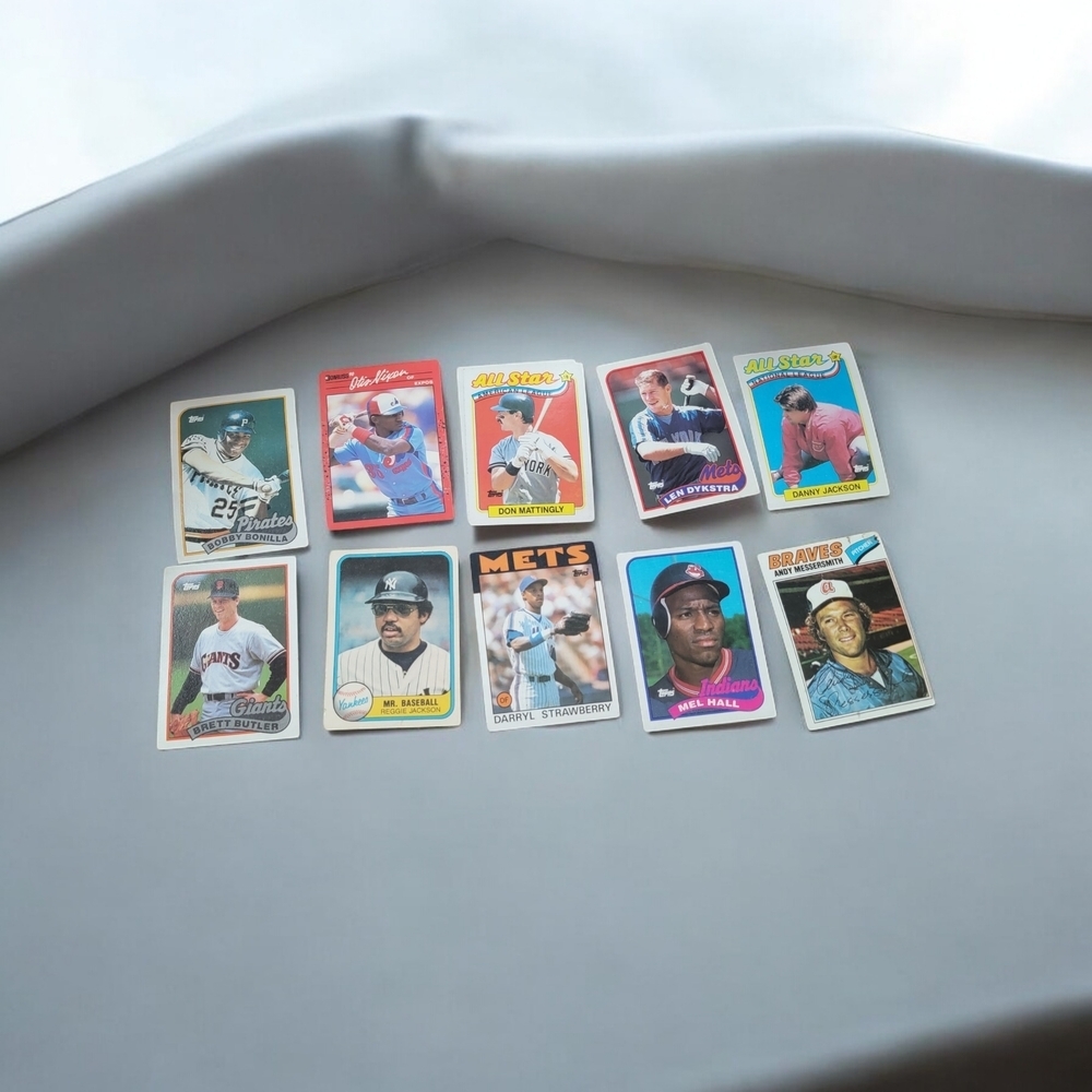 Vintage Baseball Card Collection